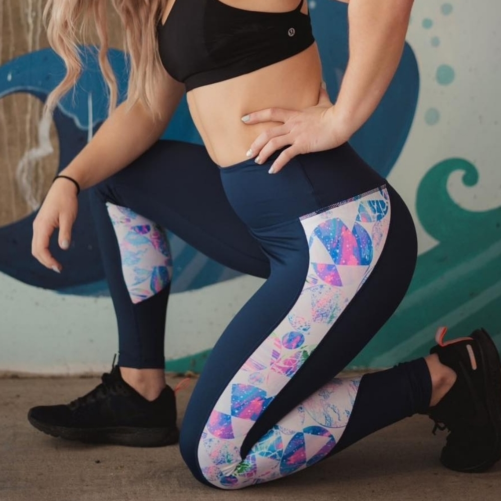 Feed Me Fight Me Cosmic Rift High-Waisted Leggings
